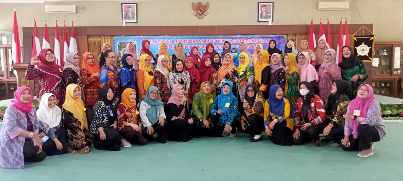 BPK Keterwakilan Perempuan se Kulon Progo Ikuti Pelatihan Pendidikan Poltik